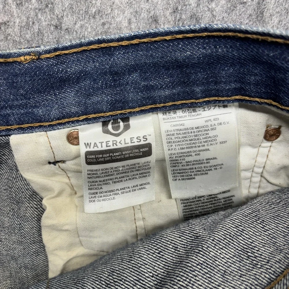 Flawed Levi's 501 Lot Button Fly Jeans 32x28 Honeycomb Hige Straight Button Fly